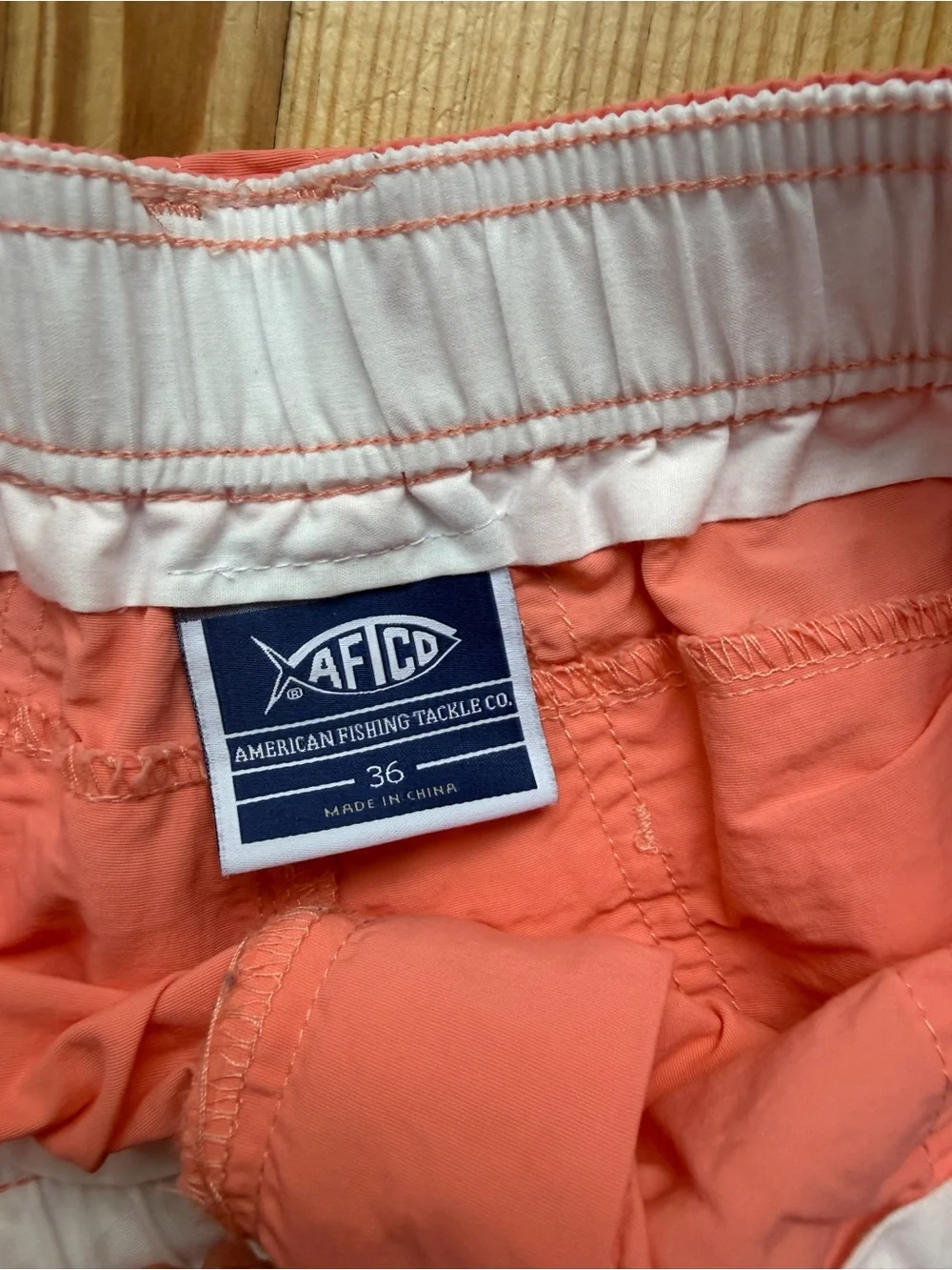 AFTCO Coral Pink Men's Hybrid Shorts